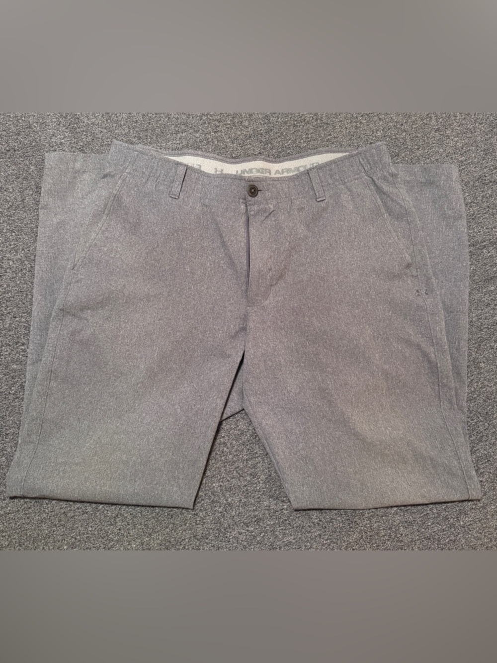 Men’s Under Armour Gray Golf Pants - 36x32